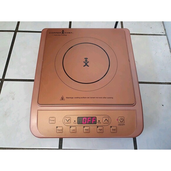 Copper Chef Induction Cooktop Hot Plate Portable Countertop KC16067-00300 -Works - Picture 3 of 9